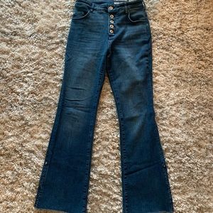 Anthropologie High-Waisted Bootcut Jeans